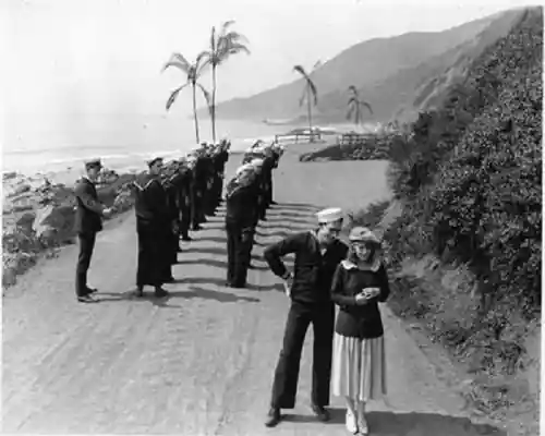 A Sailor-Made Man scene