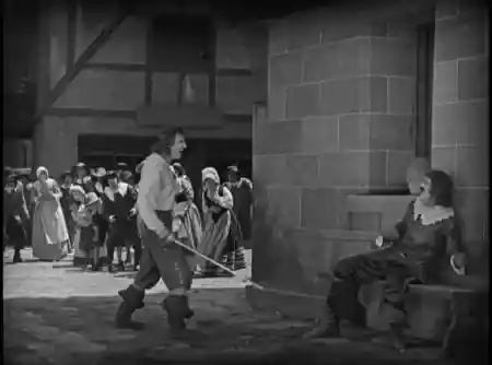The Three Musketeers scene