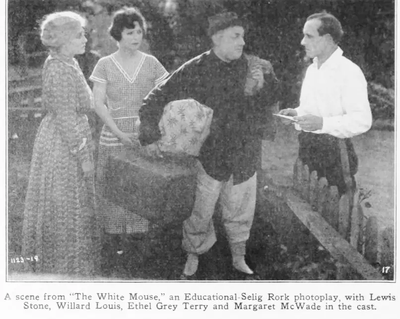 The White Mouse scene