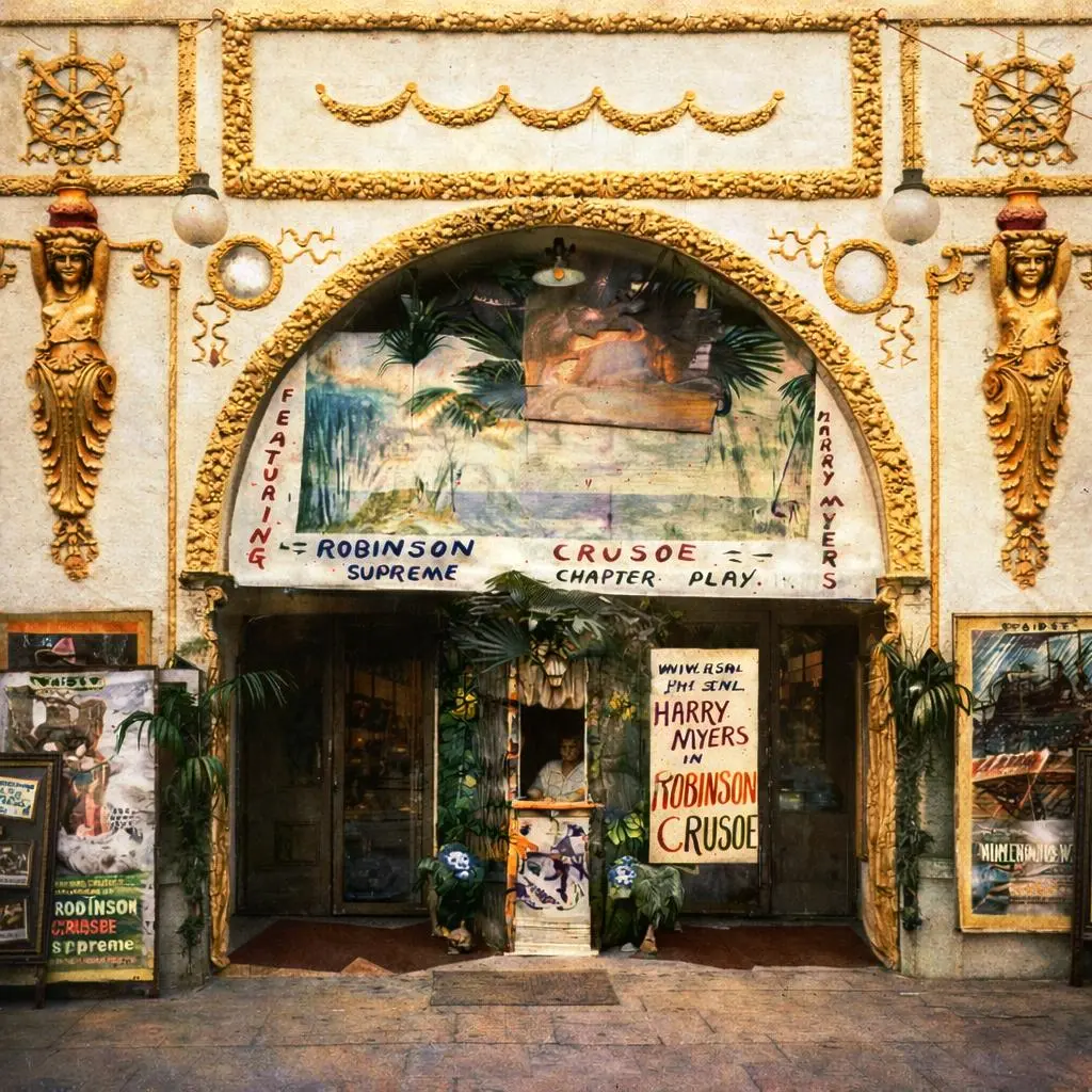 The Adventures of Robinson Crusoe scene
