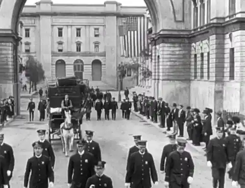 Cops scene