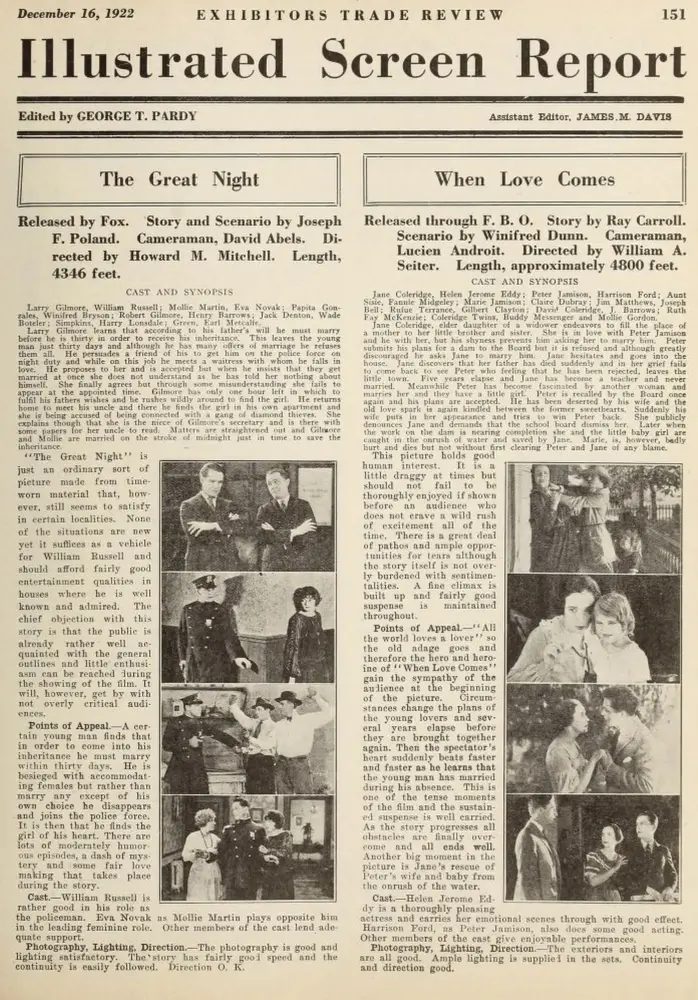 The Great Night scene