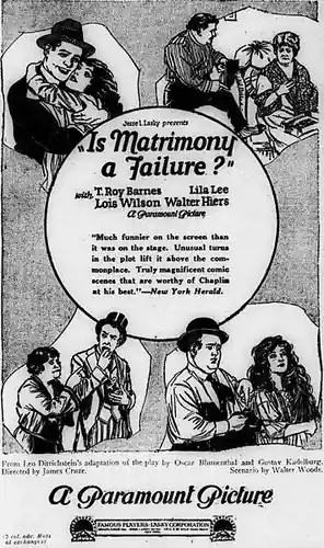 Is Matrimony a Failure? scene