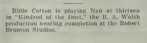 Kindred of the Dust photo