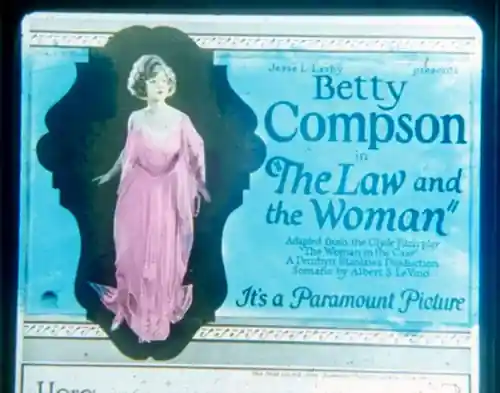 The Law and the Woman scene