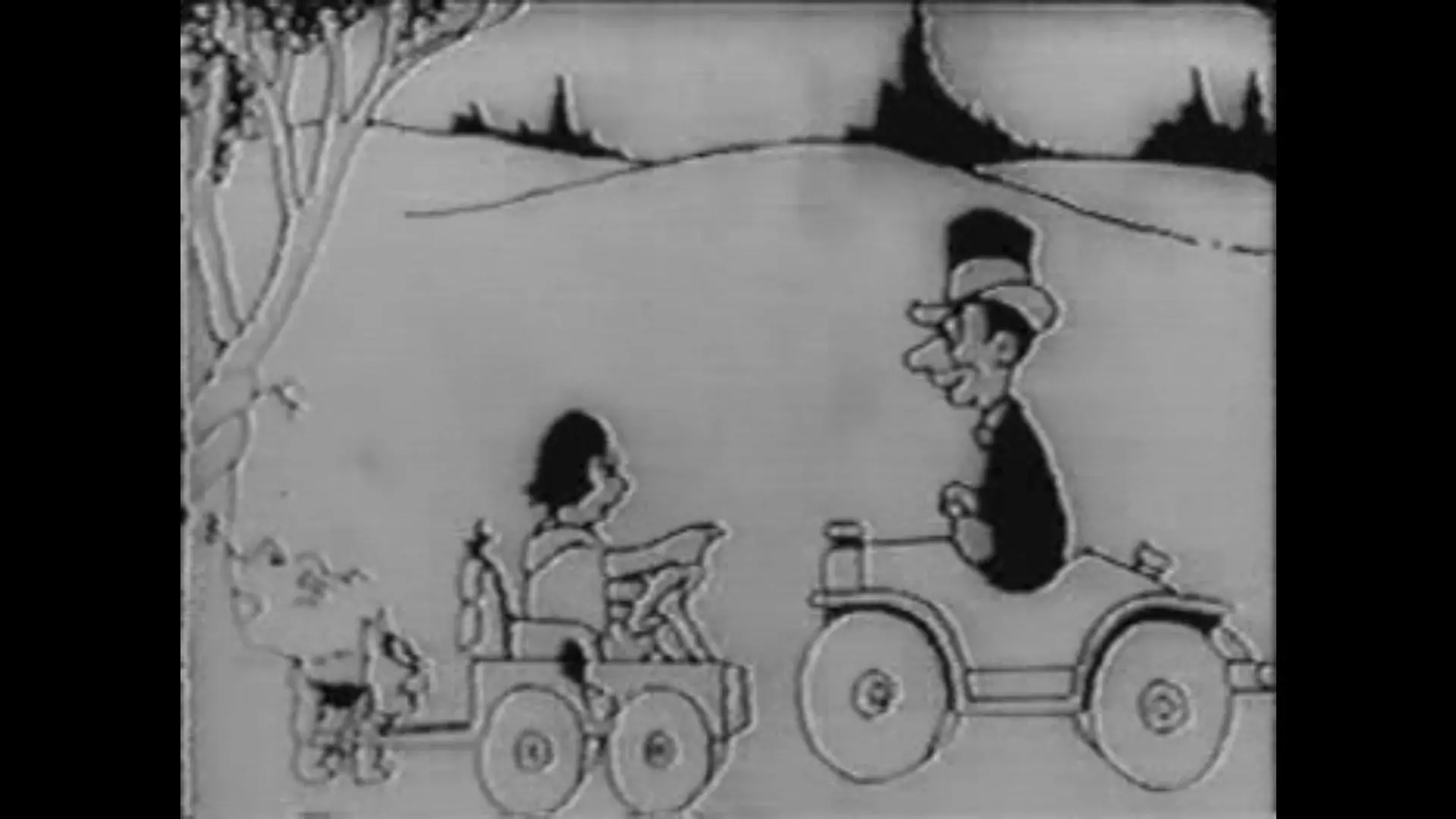 Little Red Riding Hood scene