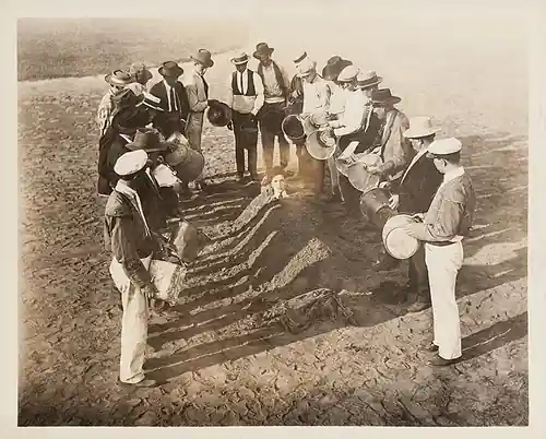 Mud and Sand scene