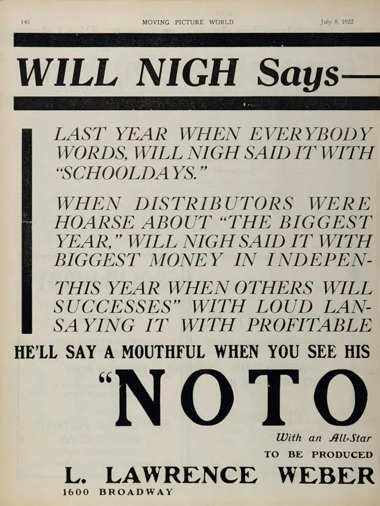 Notoriety scene