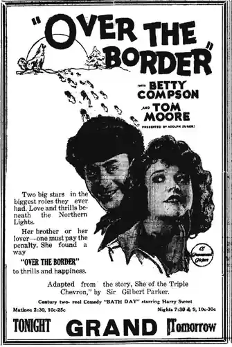 Over the Border scene