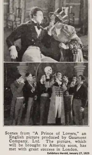 The Life of Lord Byron scene