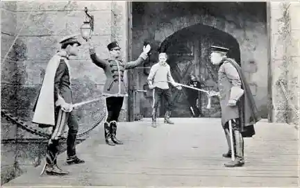 The Prisoner of Zenda scene