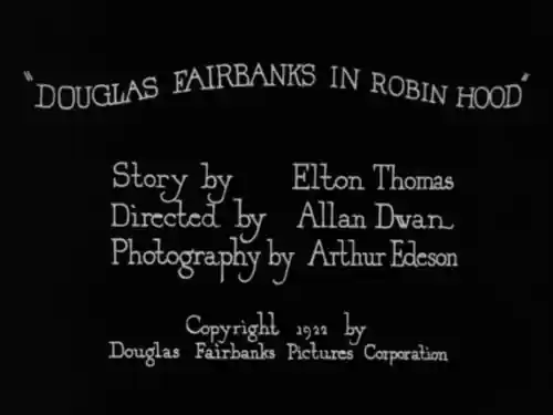 Robin Hood scene