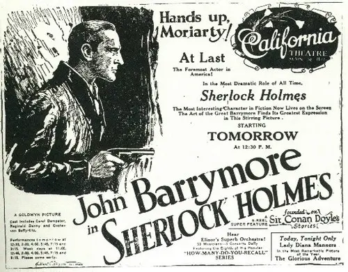 Sherlock Holmes scene