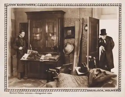 Sherlock Holmes scene