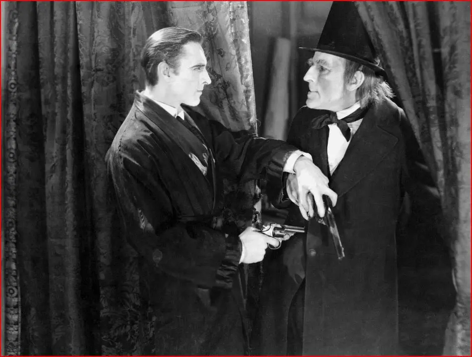 Sherlock Holmes scene