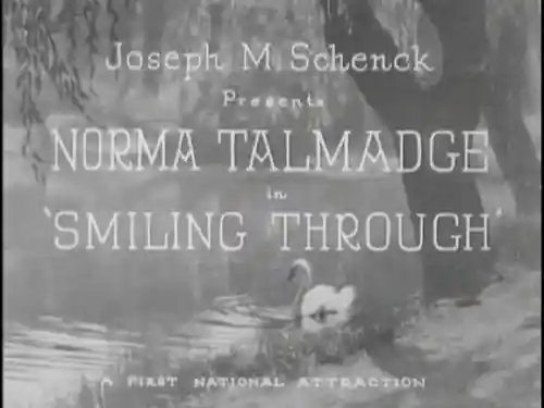 Smilin' Through scene