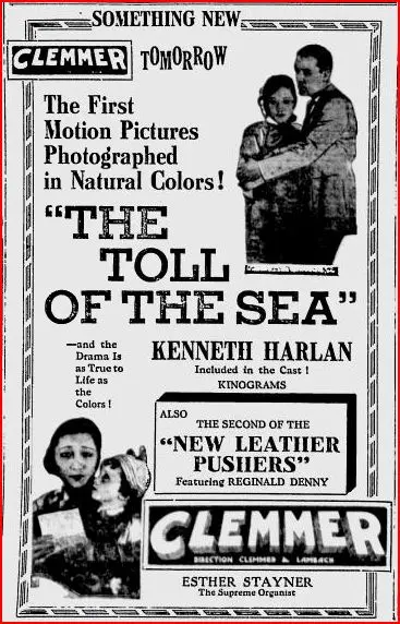 The Toll of the Sea scene