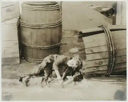 Trouble scene