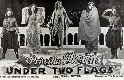 Under Two Flags scene