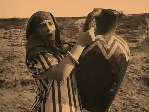 The Loves of Pharaoh scene