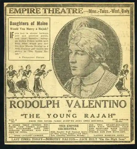 The Young Rajah photo