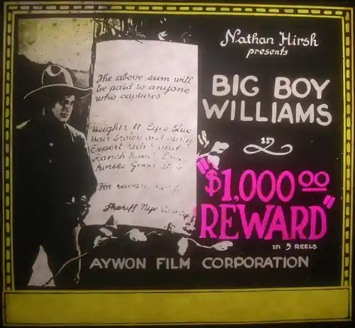 $1,000 Reward scene