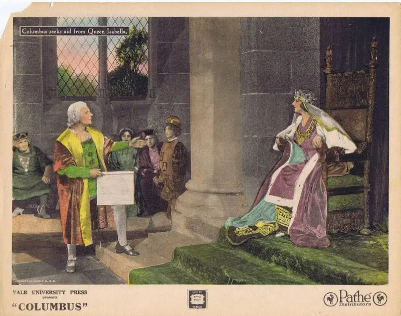 Christopher Columbus scene