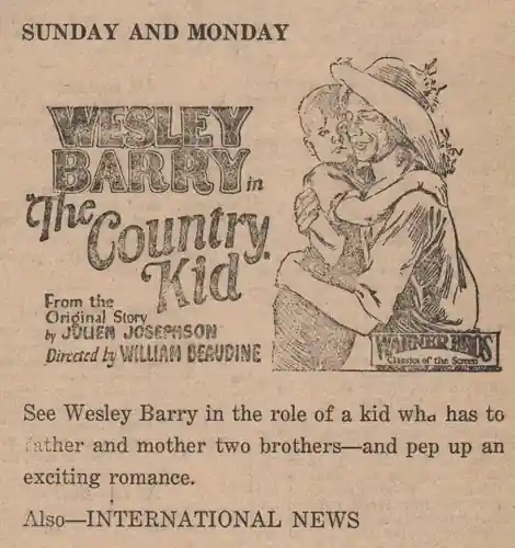 The Country Kid photo
