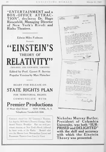 The Einstein Theory of Relativity photo