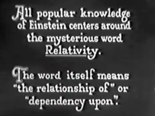 The Einstein Theory of Relativity photo