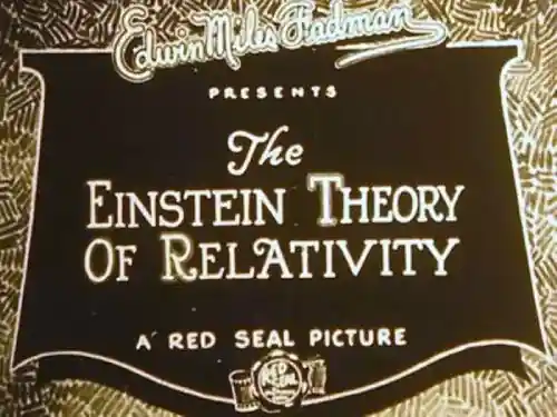 The Einstein Theory of Relativity photo