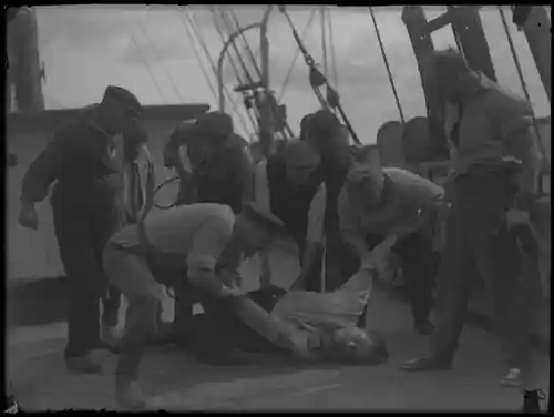 The Hell Ship scene