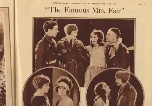 The Famous Mrs. Fair scene