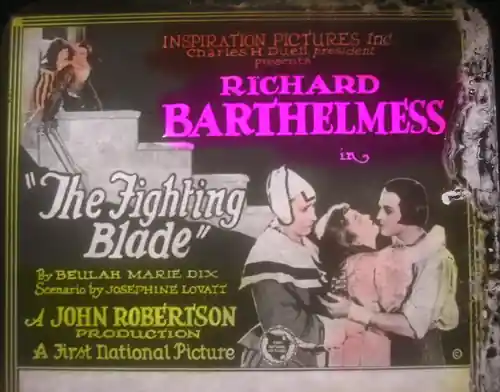 The Fighting Blade scene