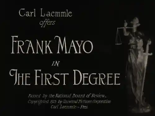 The First Degree photo