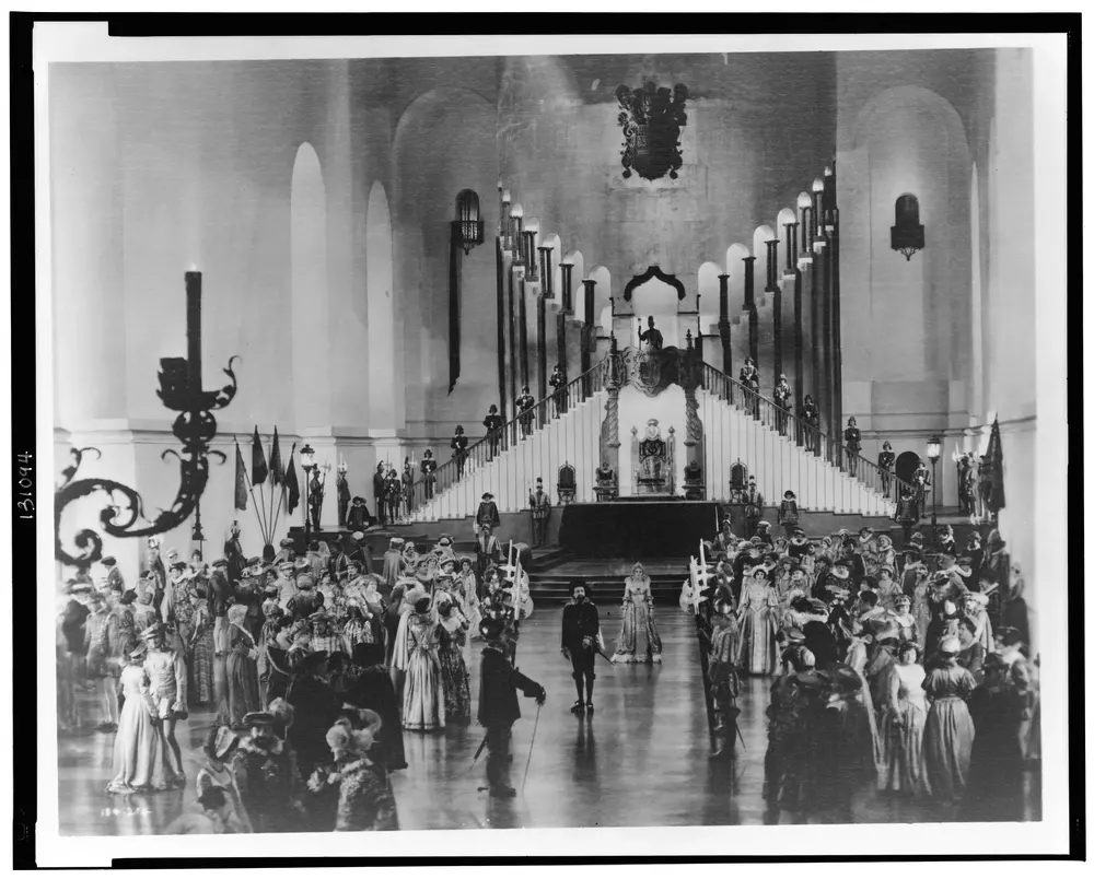 In the Palace of the King scene