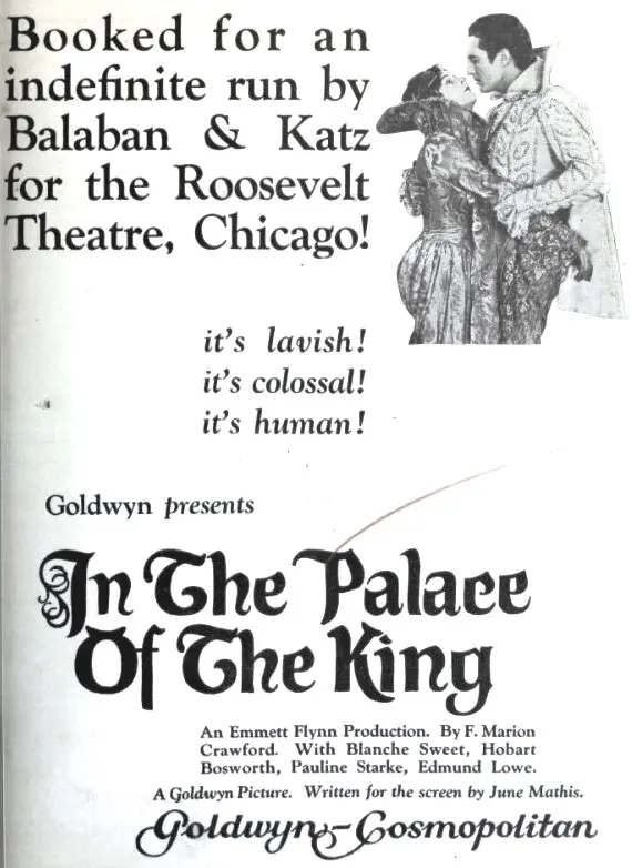 In the Palace of the King scene