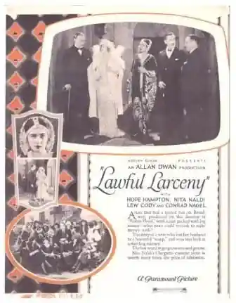Lawful Larceny scene