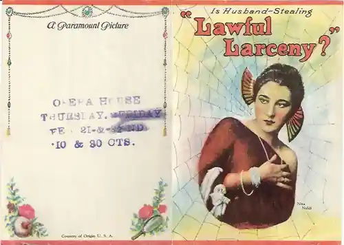 Lawful Larceny photo