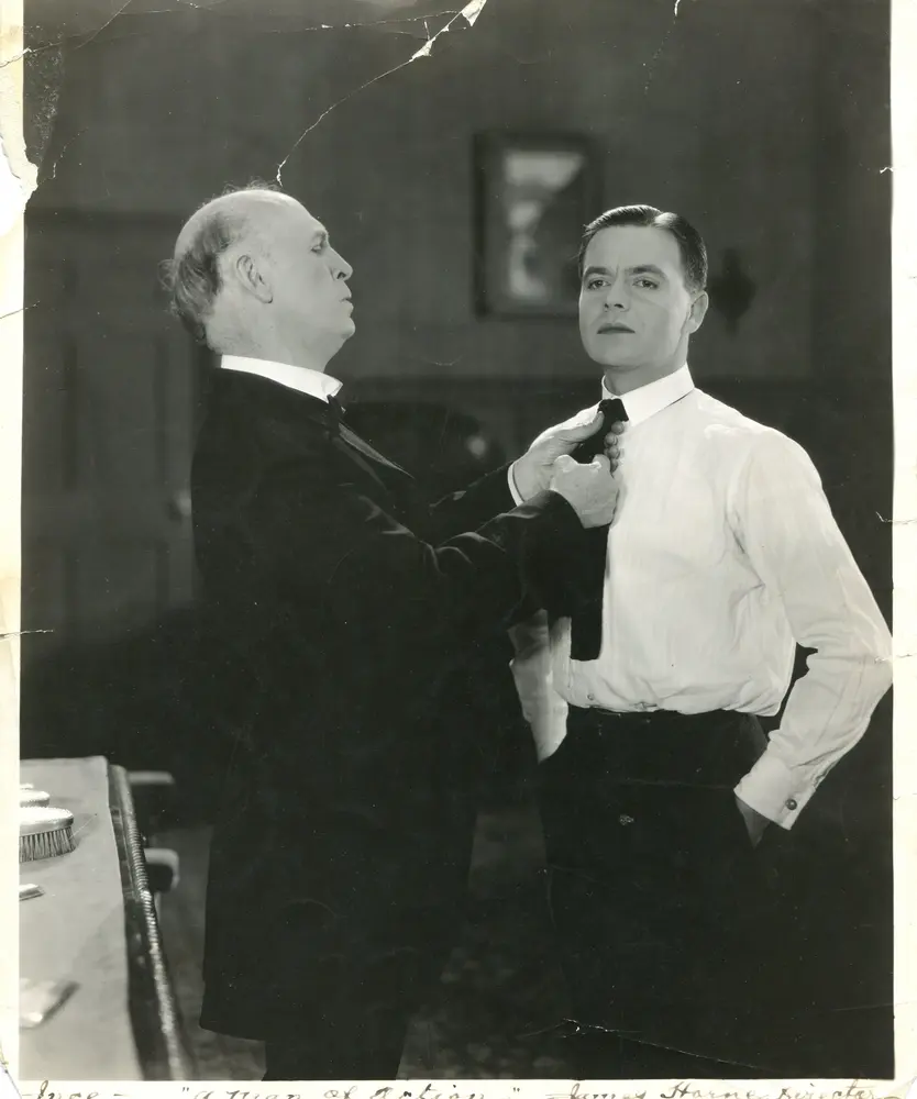 A Man of Action scene