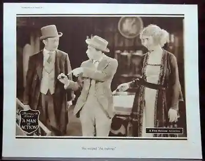 A Man of Action scene