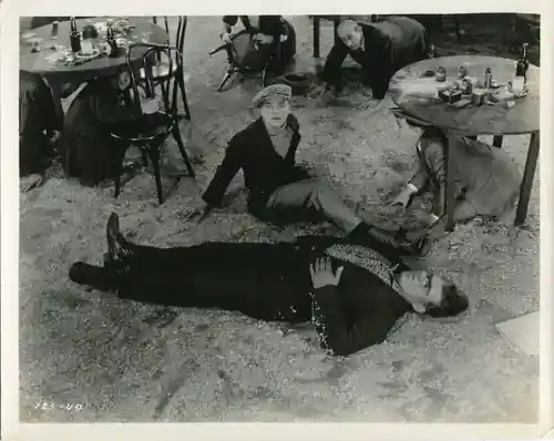 A Man of Action scene