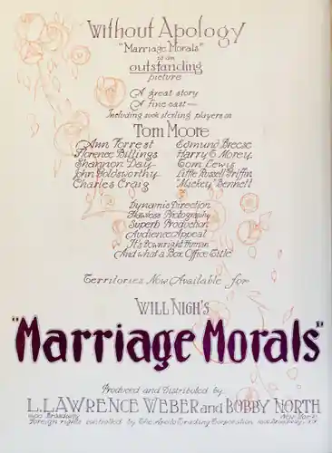 Marriage Morals scene
