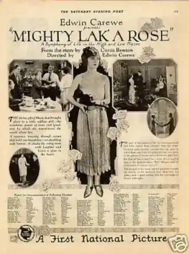 Mighty Lak' a Rose scene