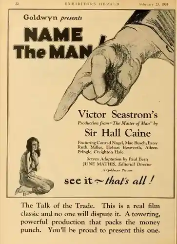 Name the Man! scene