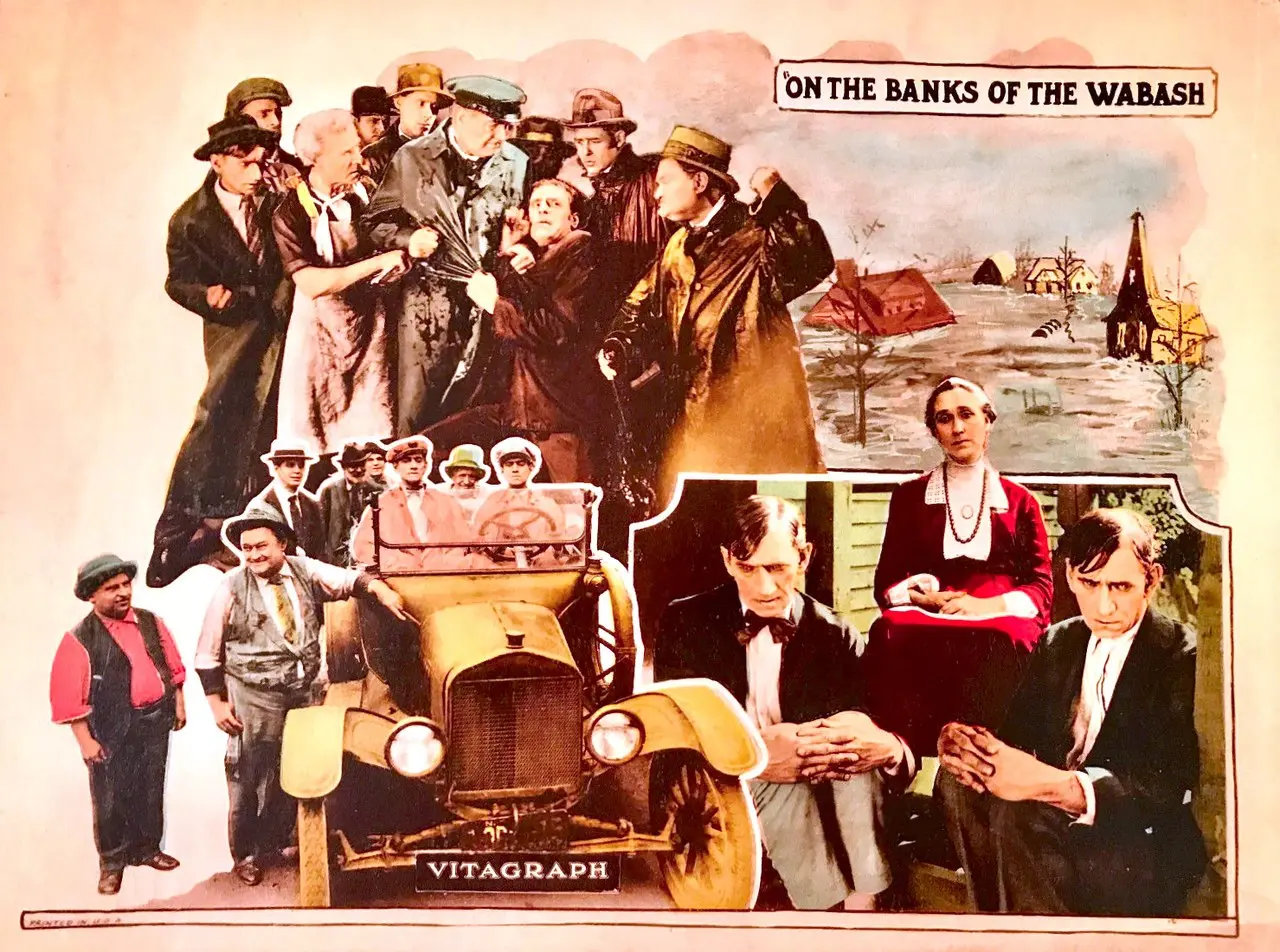 On the Banks of the Wabash scene