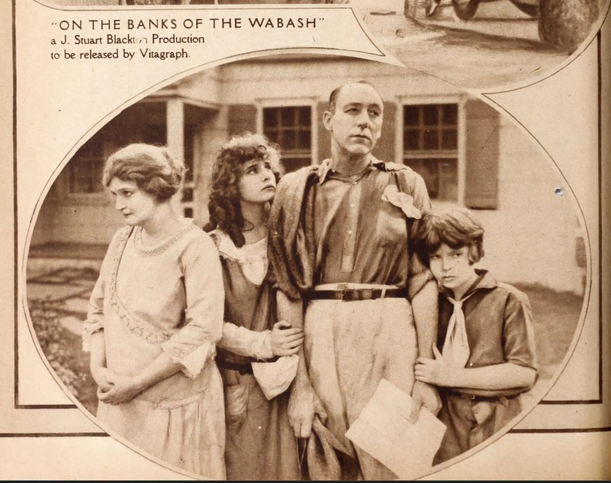 On the Banks of the Wabash scene
