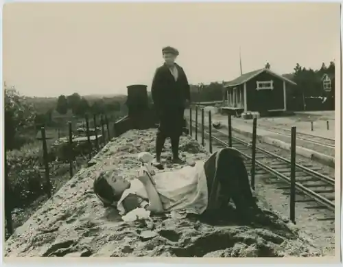 En rackarunge scene