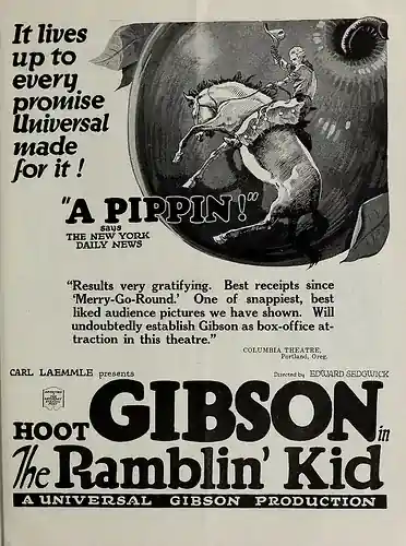 The Ramblin' Kid scene