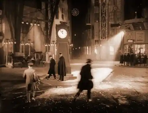 New Year's Eve scene